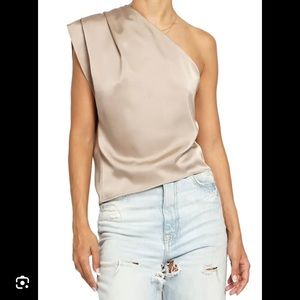 No One Cares Satin Top